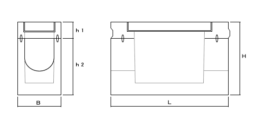 Ⅱ型用桝図